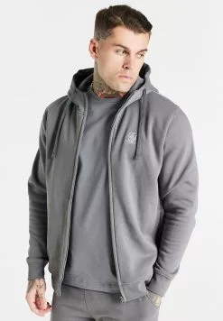 SikSilk Core Zip- Sweater Met Rits - Grey