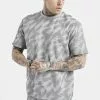 SikSilk T-Shirt Print - Grey 2 SikSilk T-Shirt Print - Grey -Outlet SikSilk Winkel 02bab7931b5247bdb1488d42cc676066