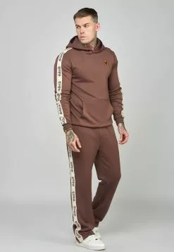 SikSilk With Gothic Side Tape - Sweater - Brown -Outlet SikSilk Winkel 02f64d9b527d4e45a7a35e75e8930c2f