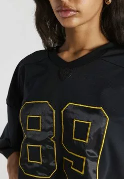 SikSilk Retro Football- Longsleeve - Black -Outlet SikSilk Winkel 05be09f4696c4f22b603fb09d5f0125f