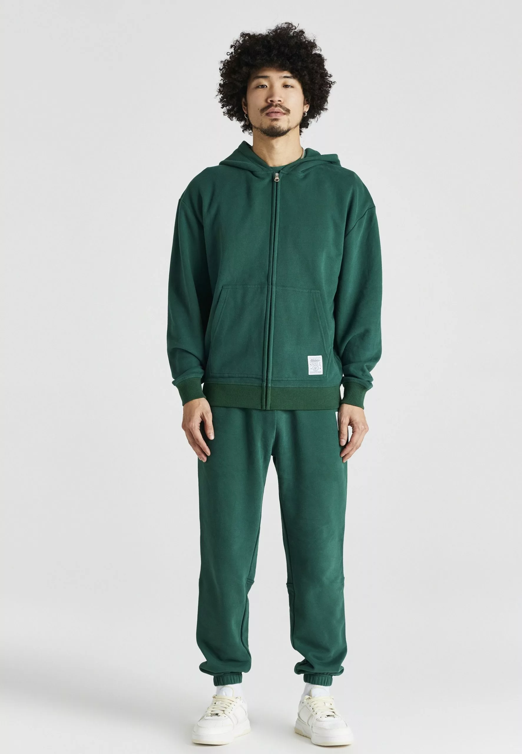 SikSilk Sweater Met Rits - Green 4 SikSilk Sweater Met Rits - Green - Afbeelding 2