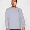 SikSilk Extended Gym Tee - Longsleeve - Grey Marl 1 SikSilk Extended Gym Tee - Longsleeve - Grey Marl -Outlet SikSilk Winkel 0764e9020832415aa0d718f715a976f6