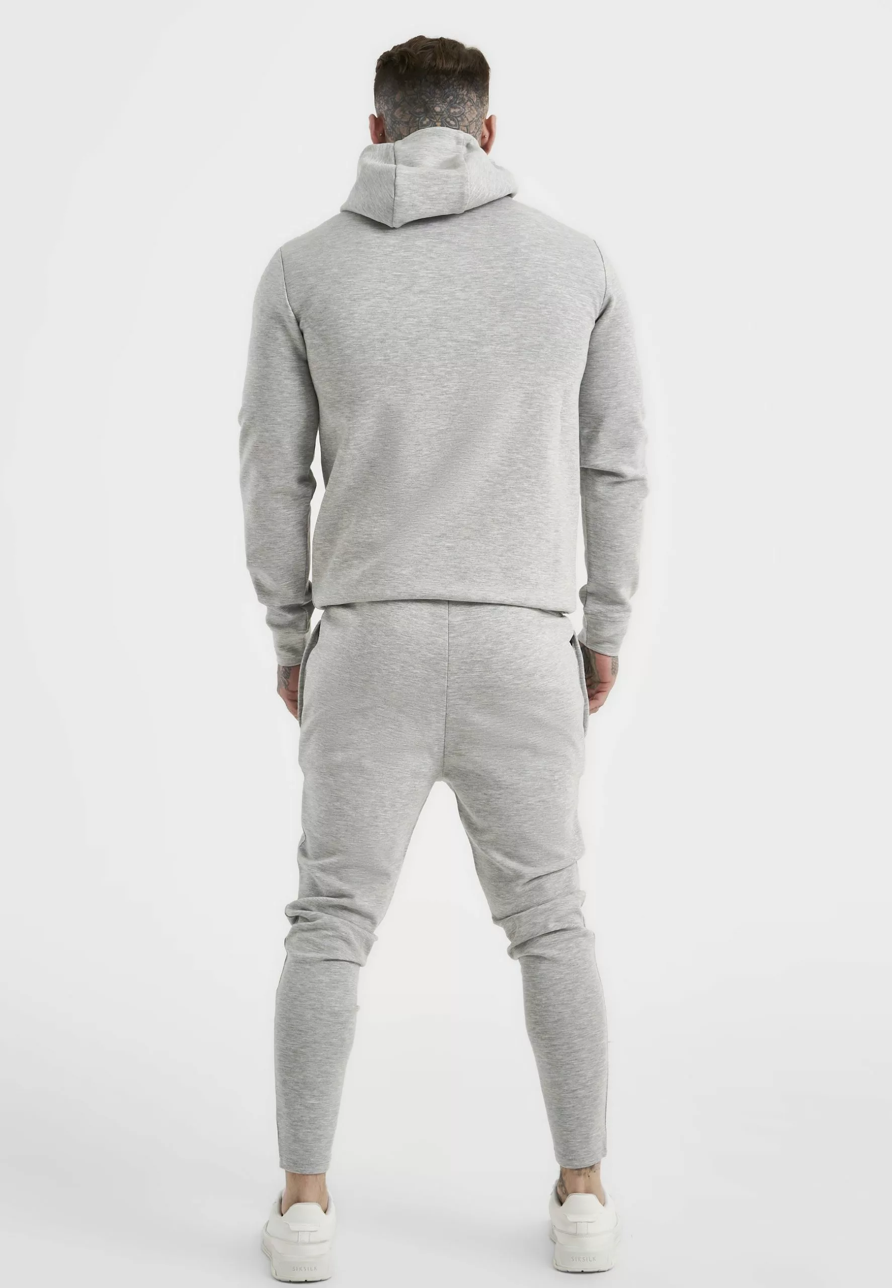 SikSilk Basic- Trainingsbroek - Grey Marl 7 SikSilk Basic- Trainingsbroek - Grey Marl - Afbeelding 5