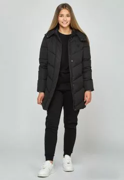 SikSilk Girls Bubble Parka - Winterjas - Black -Outlet SikSilk Winkel 0830e68932d54045b7e232764d341c11