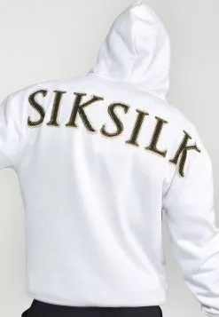SikSilk Rhinestone Logo Oversized Hoodie - Hoodie - White 13 SikSilk Rhinestone Logo Oversized Hoodie - Hoodie - White -Outlet SikSilk Winkel 0ad5ea9ebac34f03954c2baf42b695de