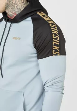 SikSilk Colour Block - Hoodie - Grey & Black 11 SikSilk Colour Block - Hoodie - Grey & Black -Outlet SikSilk Winkel 0add034b3098441bab9859885ee09968