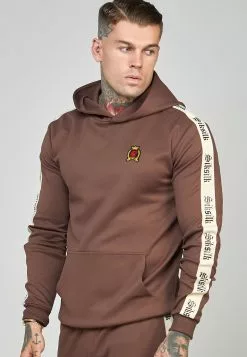 SikSilk With Gothic Side Tape - Sweater - Brown