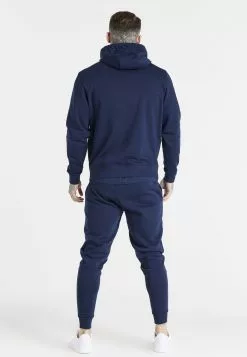 SikSilk Hoodie - Navy -Outlet SikSilk Winkel 0bfff3fad2914b898cf98cc0864aaa89
