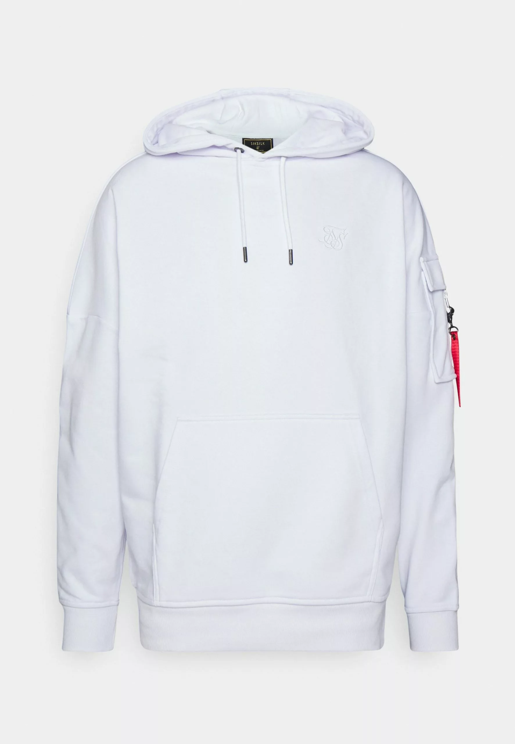 SikSilk Overhead Flight Hoodie - Sweater - White 6 SikSilk Overhead Flight Hoodie - Sweater - White - Afbeelding 4