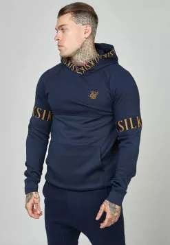 SikSilk Dynamic Overhead - Hoodie - Navy