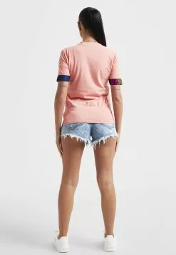 SikSilk Taped T-Shirt - T-Shirt Print - Coral -Outlet SikSilk Winkel 10eb7ea82cab4d98a28ed2b33ba2e365