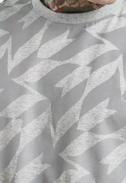 SikSilk T-Shirt Print - Grey 9 SikSilk T-Shirt Print - Grey -Outlet SikSilk Winkel 11e2454793a94198a8cf0b89a4def0ef
