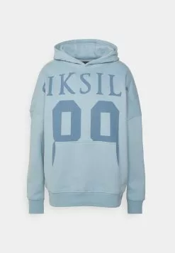 SikSilk Overhead Hoodie - Sweater - Blue -Outlet SikSilk Winkel 12abfb4ba7f247e4a4c707aa5ee4510d