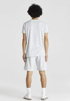 SikSilk Towelling Short Sleeve- T-Shirt Print - Grey 8 SikSilk Towelling Short Sleeve- T-Shirt Print - Grey -Outlet SikSilk Winkel 139922ae7ed14b759e01fd21ca5766f0