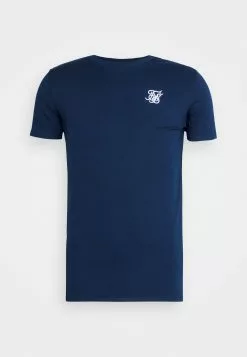 SikSilk Gym Tee - T-Shirt Basic - Navy 10 SikSilk Gym Tee - T-Shirt Basic - Navy -Outlet SikSilk Winkel 1498dfd6381f4f1ea55d137d79744600