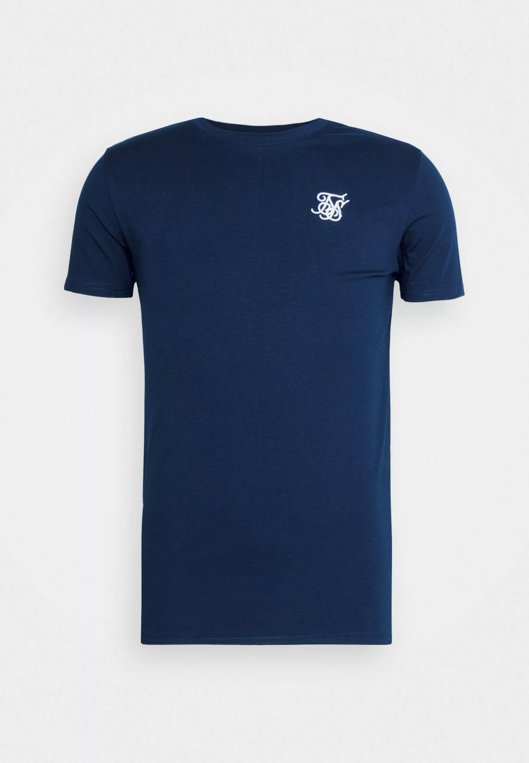 SikSilk Gym Tee - T-Shirt Basic - Navy 6 SikSilk Gym Tee - T-Shirt Basic - Navy - Afbeelding 4