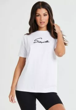 Siksilk- T-Shirt Basic - White -Outlet SikSilk Winkel 1627d6a510be49e182307add867bcc6f