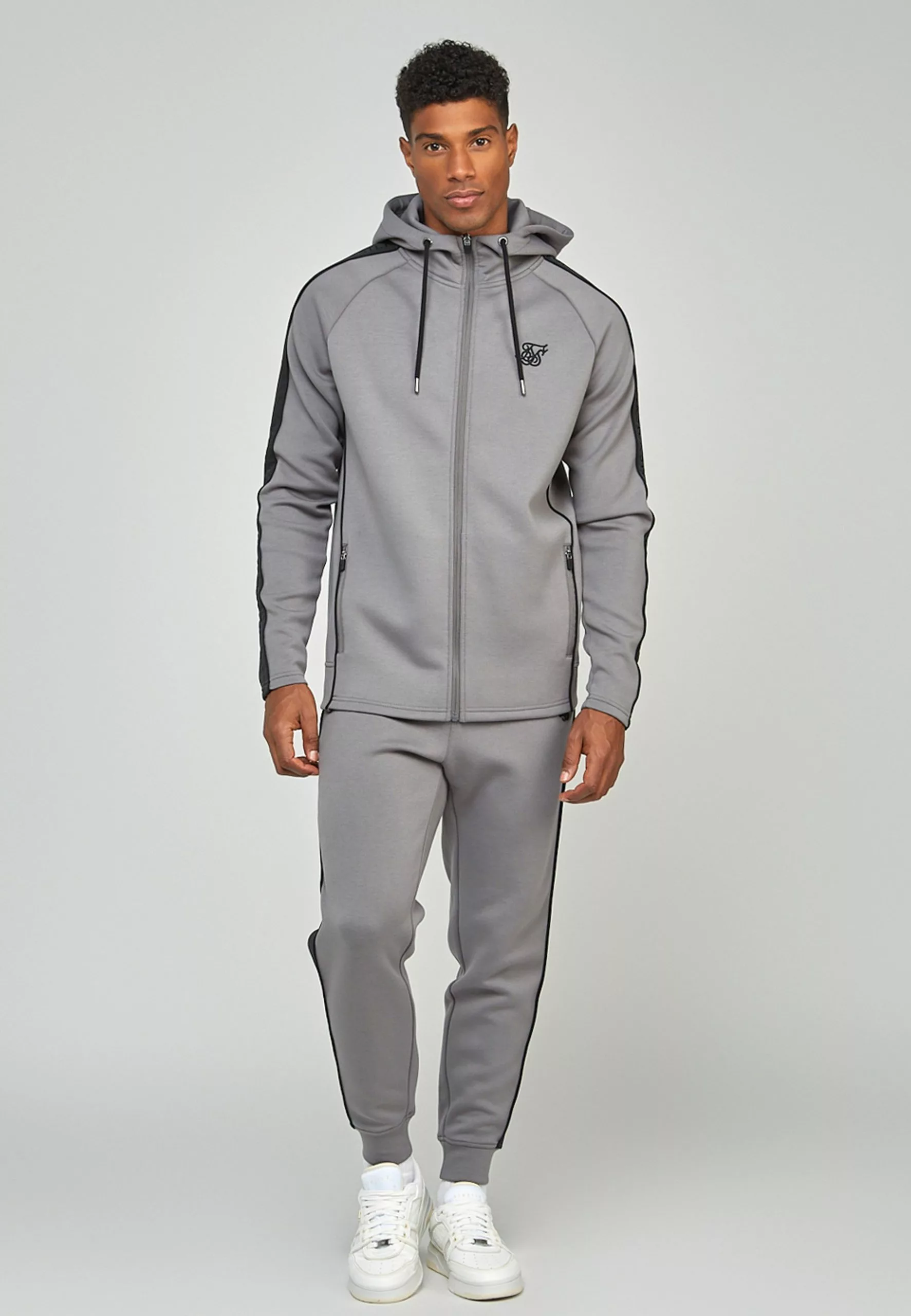 SikSilk Hoodie - Grey 4 SikSilk Hoodie - Grey - Afbeelding 2