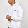 SikSilk Rhinestone Logo Oversized Hoodie - Hoodie - White -Outlet SikSilk Winkel 1b181e33e83d4f4ab917e5471edf5d13