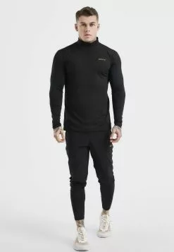 SikSilk Longsleeve - Black