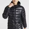 SikSilk Bubble- Winterjas - Black