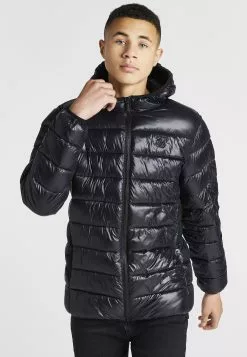 SikSilk Bubble- Winterjas - Black