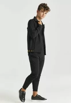 SikSilk Taped Funnel Neck Zip Through - Sweater Met Rits - Black 10 SikSilk Taped Funnel Neck Zip Through - Sweater Met Rits - Black -Outlet SikSilk Winkel 1d101961504b458e9759038f0debe5e8