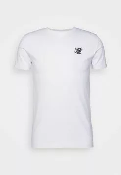 SikSilk Gym Tee - T-Shirt Basic - White 10 SikSilk Gym Tee - T-Shirt Basic - White -Outlet SikSilk Winkel 1e250c950b91443a87a0aa2eab9aeca5