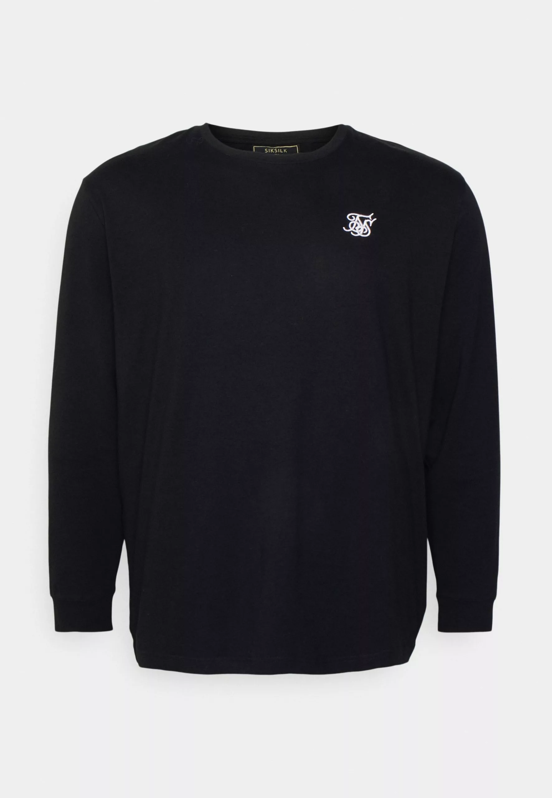 SikSilk Extended Gym Tee - Longsleeve - Black 7 SikSilk Extended Gym Tee - Longsleeve - Black - Afbeelding 5