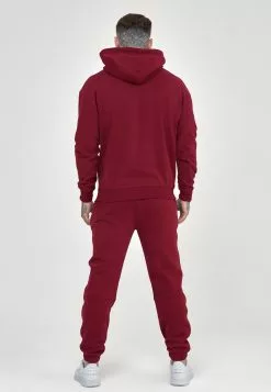 SikSilk Embossed Logo Relaxed Fit Joggers - Trainingsbroek - Burgundy 11 SikSilk Embossed Logo Relaxed Fit Joggers - Trainingsbroek - Burgundy -Outlet SikSilk Winkel 21a5705f25704cdba6288a95fdba088d
