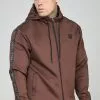 SikSilk Gold Tape Through - Sweater Met Rits - Brown -Outlet SikSilk Winkel 23308966152144a78d9982556758c5b7
