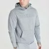 SikSilk Emboss- Hoodie - Grey 1 SikSilk Emboss- Hoodie - Grey -Outlet SikSilk Winkel 23878441ca5e425c8f8a945f4084168f