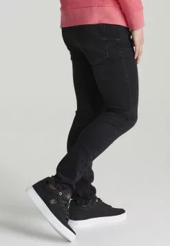 SikSilk Slim - Slim Fit Jeans - Black -Outlet SikSilk Winkel 2637155f83c241848eaab096671ddd81