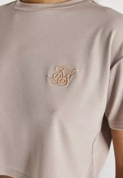 SikSilk Exhibit Cropped- T-Shirt Basic - Pink -Outlet SikSilk Winkel 27c078c9db32464bb8367d1e22190e2c