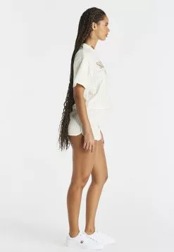 SikSilk Luxe Basketball- T-Shirt Print - Ecru/Gold 11 SikSilk Luxe Basketball- T-Shirt Print - Ecru/Gold -Outlet SikSilk Winkel 27f4667fc11241419fbb0f8cfac3a76b