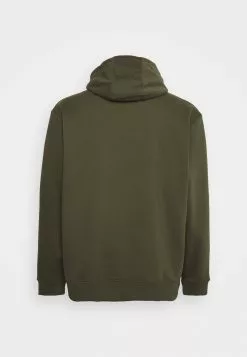 SikSilk Extended Core Overhead Hoodie - Sweater - Khaki -Outlet SikSilk Winkel 29636648923c40d99eb9c479741d2212