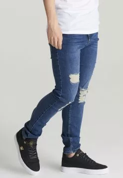 SikSilk Distressed - Jeans Skinny Fit - Blue 9 SikSilk Distressed - Jeans Skinny Fit - Blue -Outlet SikSilk Winkel 29a262e2fa3e46b5b9b3773b31b0d3c2