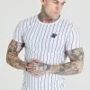 SikSilk Tee - T-Shirt Print - Black/Red/White -Outlet SikSilk Winkel 2a0a9427f4e1413aa2bad9508dabc70f