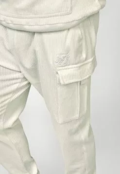 SikSilk Jogger - Cargobroek - Ecru -Outlet SikSilk Winkel 2bcd7e0798ba4a058bfa70793855fbb5