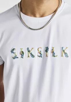 SikSilk T-Shirt Print - White 11 SikSilk T-Shirt Print - White -Outlet SikSilk Winkel 2c3d6e44aae1406b9e10bd955096db73