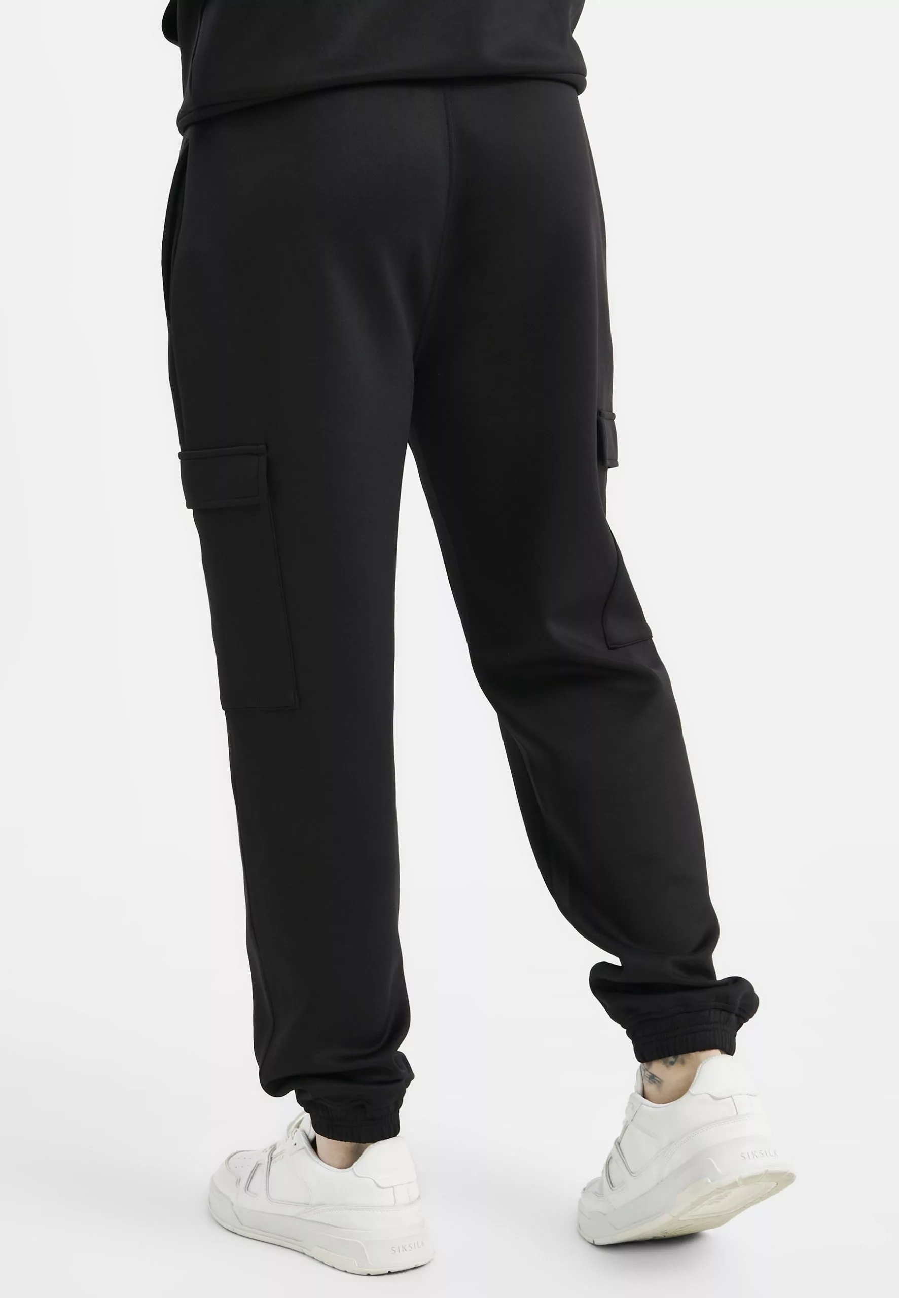 SikSilk Cargobroek - Black 4 SikSilk Cargobroek - Black - Afbeelding 2