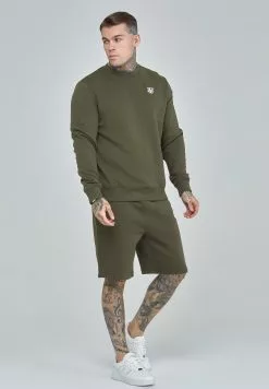 SikSilk Essential - Sweater - Khaki 8 SikSilk Essential - Sweater - Khaki -Outlet SikSilk Winkel 2db610ade12a417c8e91fd2984a31d5d