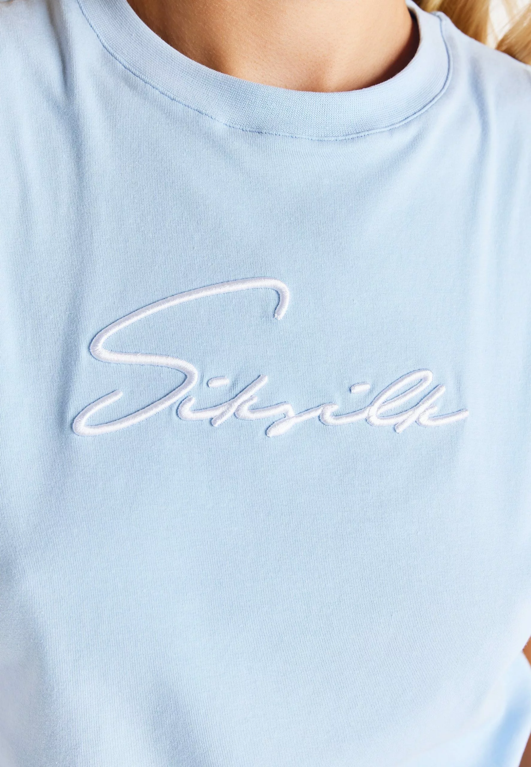 SikSilk Sleeveless- Top - Blue 5 SikSilk Sleeveless- Top - Blue - Afbeelding 4