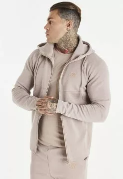 SikSilk Sweater Met Rits - Washed Pink
