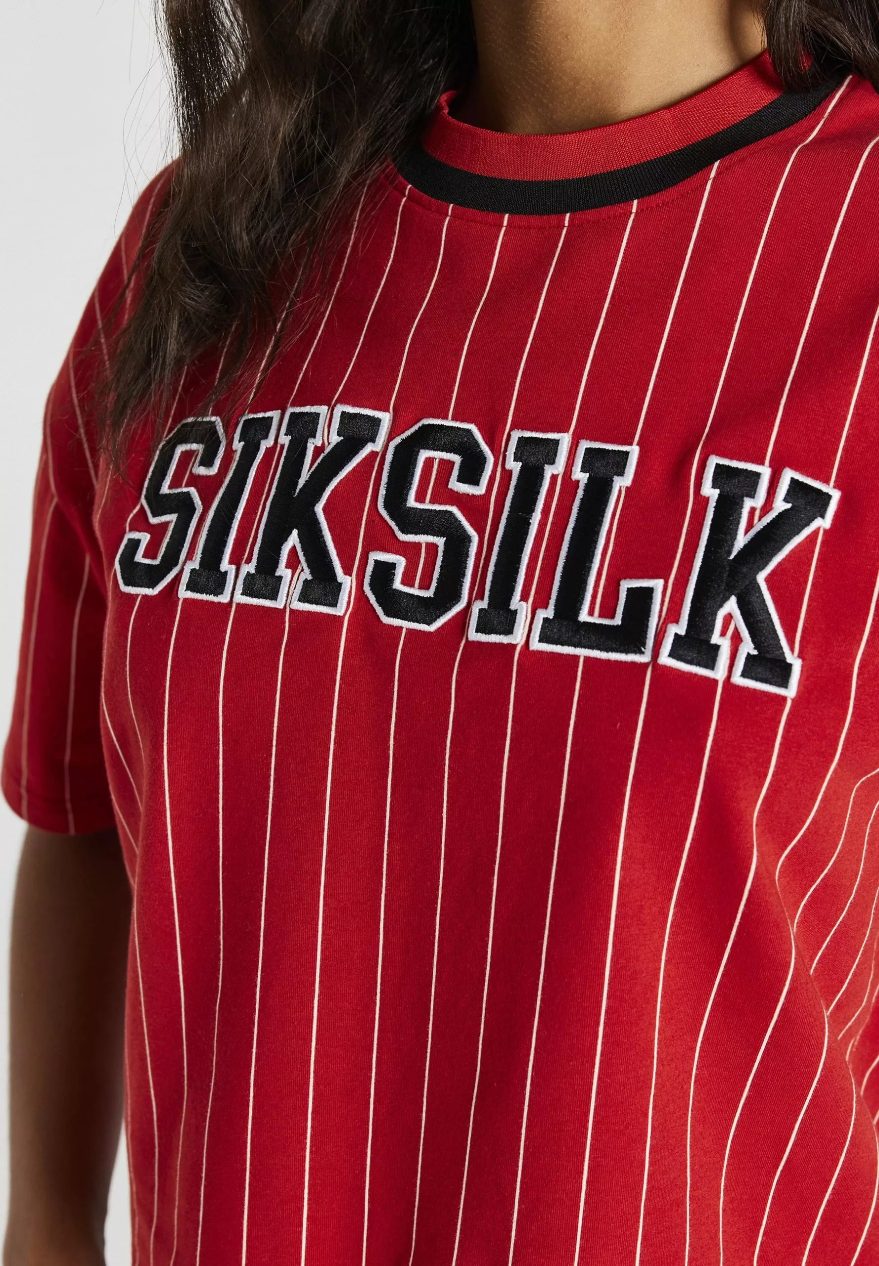SikSilk T-Shirt Print - Red 7 SikSilk T-Shirt Print - Red - Afbeelding 5