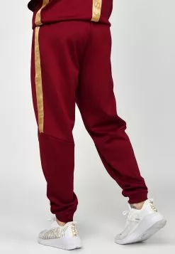SikSilk Tape Jogger - Trainingsbroek - Burgundy -Outlet SikSilk Winkel 353fa69ead754e2bb4c79dfaa9519d9f