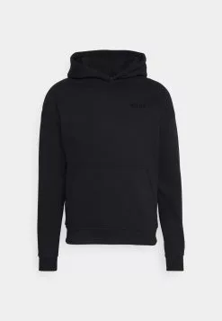 SikSilk Rhinestone Logo Oversized Hoodie - Hoodie - Black -Outlet SikSilk Winkel 37ce3b0f5ccc4d82bccc927465a72e6f