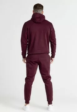 SikSilk Core Overhead Hoodie - Hoodie - Burgundy -Outlet SikSilk Winkel 3abf019052ca40a2b90c1b008b6b26db