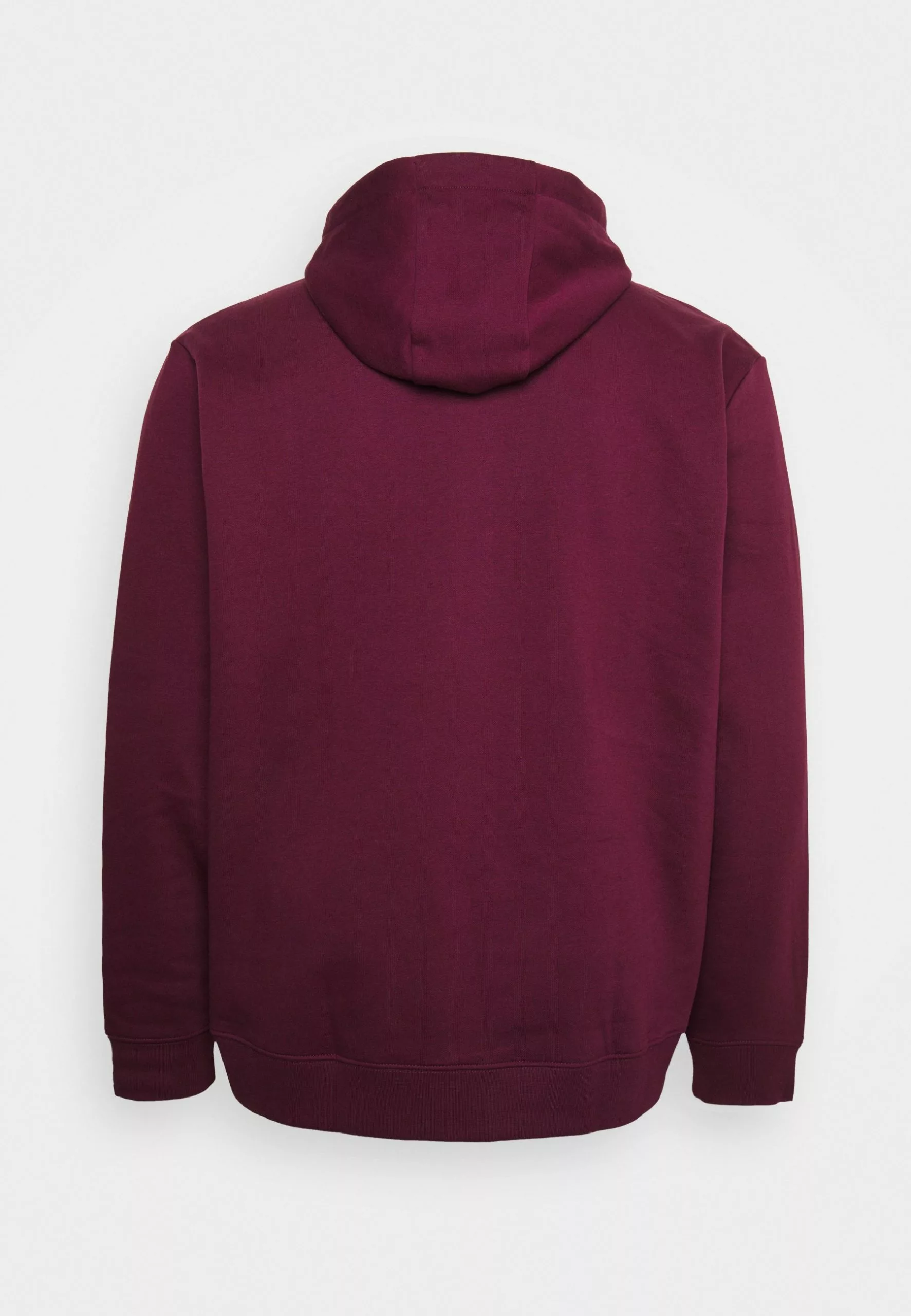 SikSilk Extended Core Overhead Hoodie - Sweater - Burgundy 4 SikSilk Extended Core Overhead Hoodie - Sweater - Burgundy - Afbeelding 2
