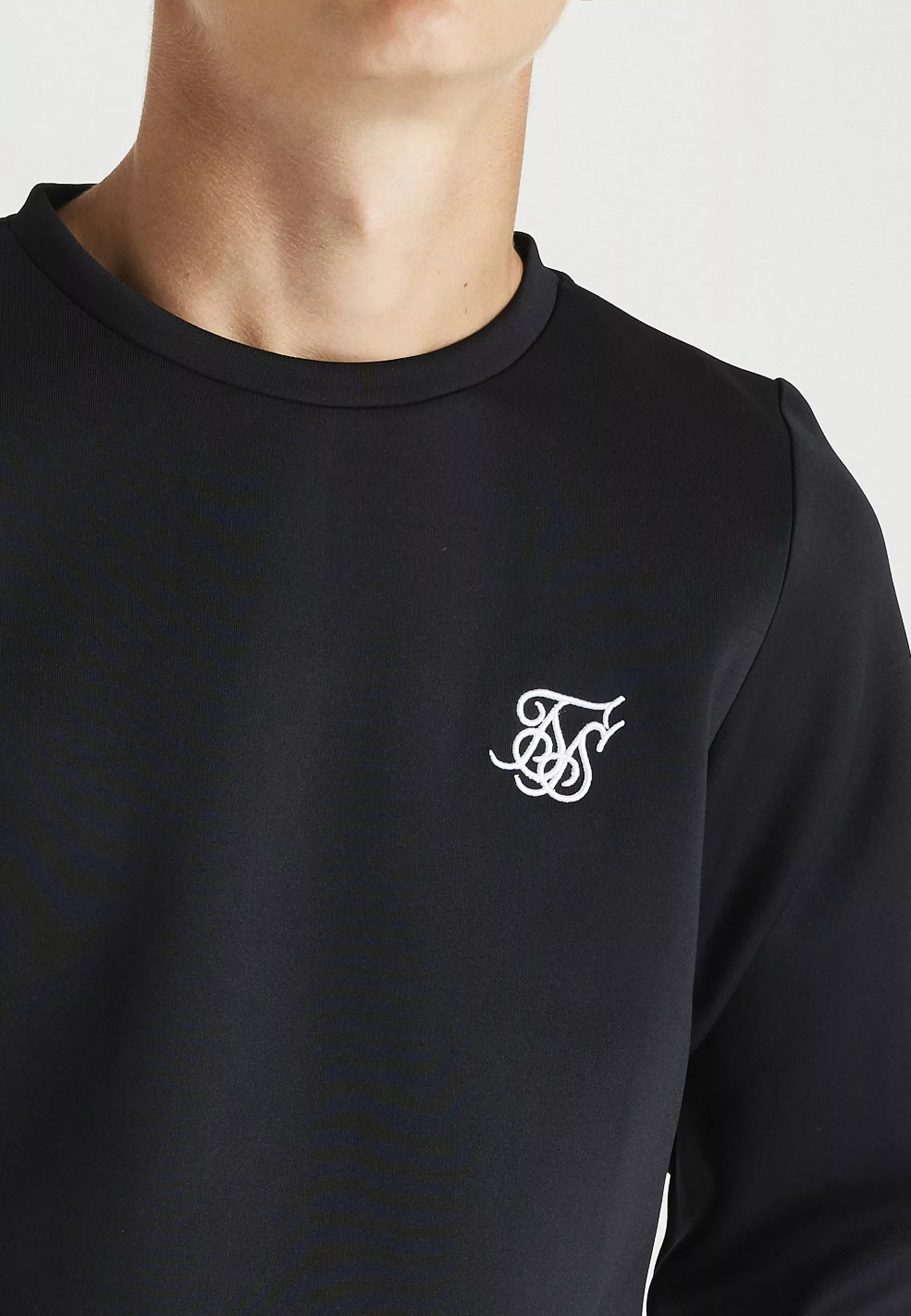 SikSilk Poly Crew Twin Set - Trainingspak - Black 7 SikSilk Poly Crew Twin Set - Trainingspak - Black - Afbeelding 5